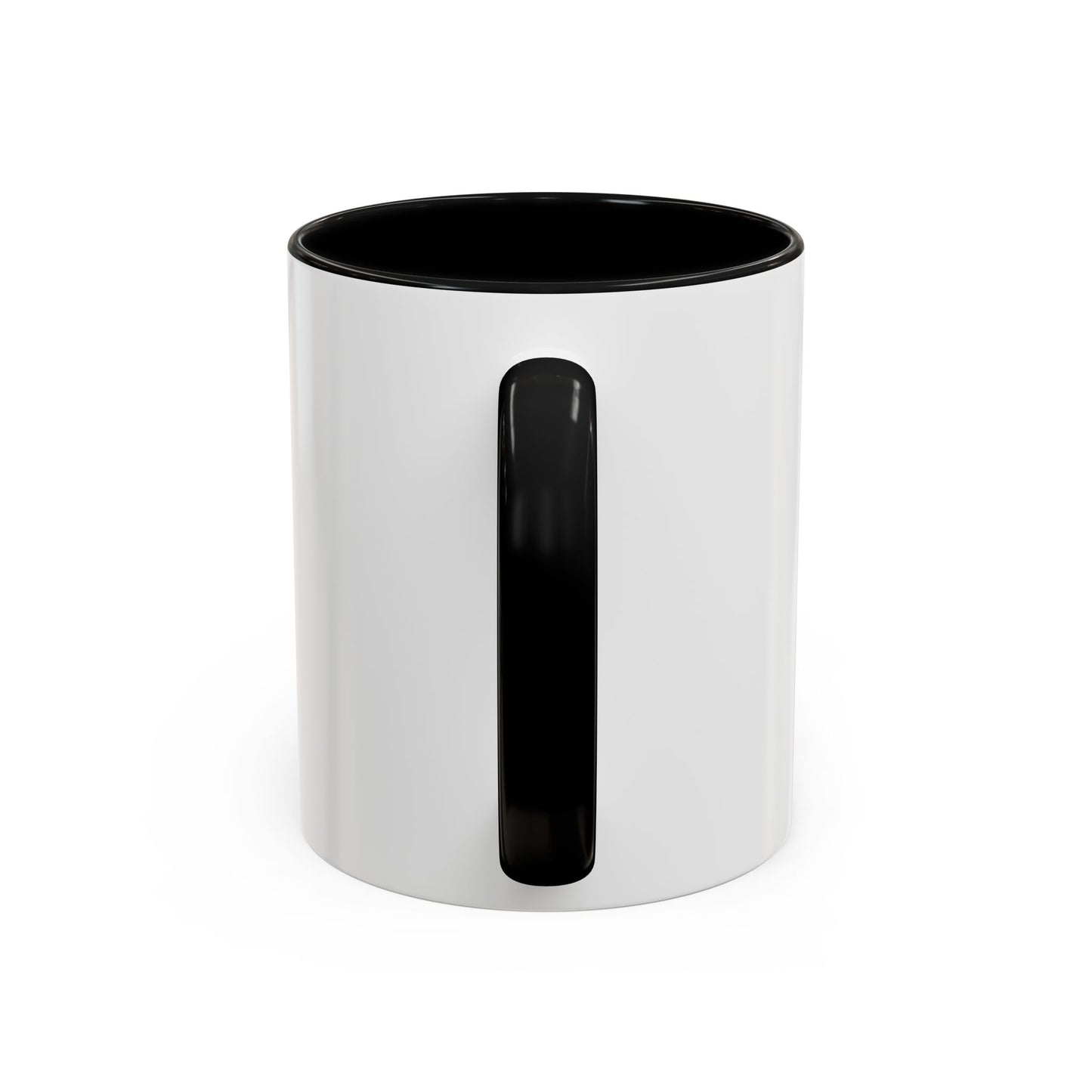 Hot Accent Coffee Mug — Black-Trim 11/15oz Ceramic Mug