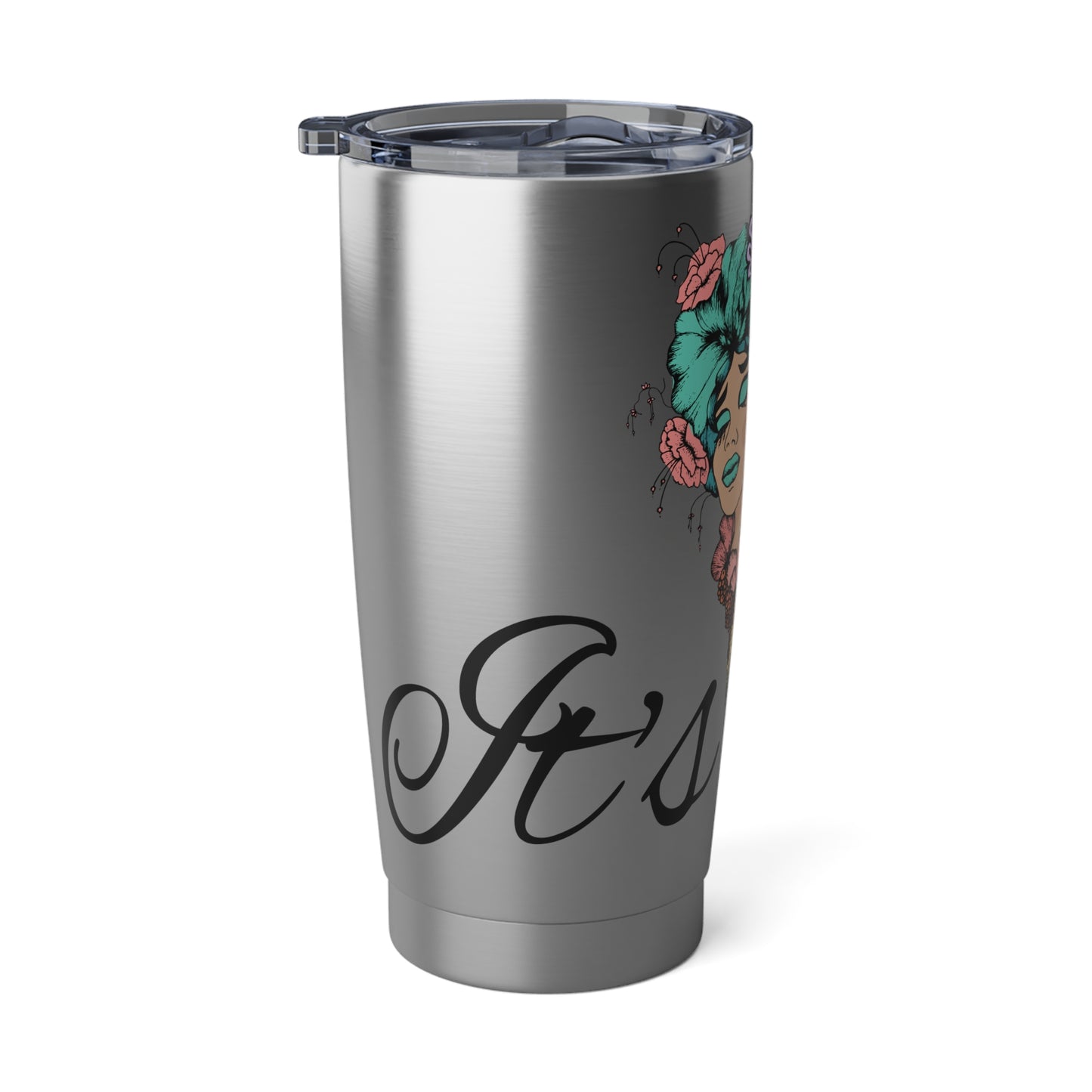 Vagabond 20oz Tumbler — Floral Boho Woman Travel Tumbler