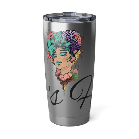 Vagabond 20oz Tumbler — Floral Boho Woman Travel Tumbler